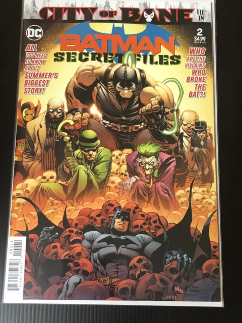 Batman Secret Files #2 NM  DC Comics 2019 City of Bane Joker Riddler Gotham