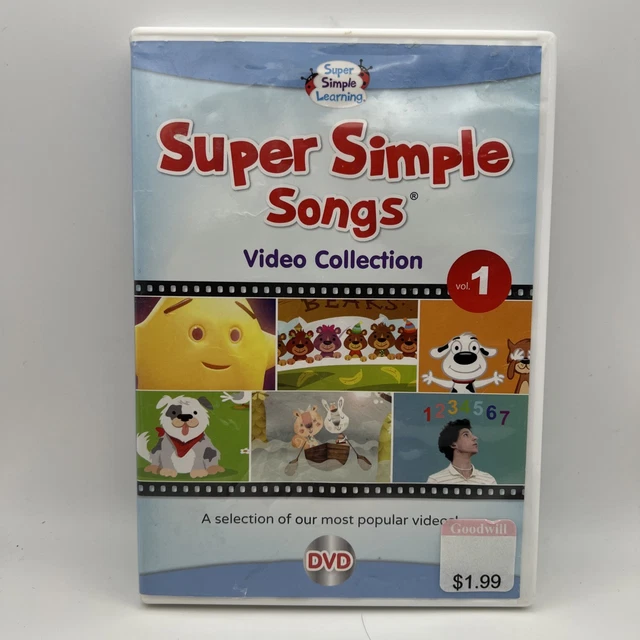 SUPER SIMPLE SONGS Video DVD Volume Children Kids English
