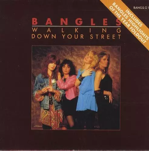 Walking Down Your Street... Bangles 7"  record UK