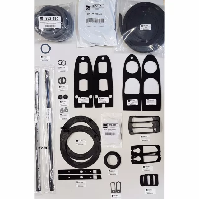 New Body Rubber Repaint Kit Set for MGB GT 1965-1975 Body Rubber Set 282-829