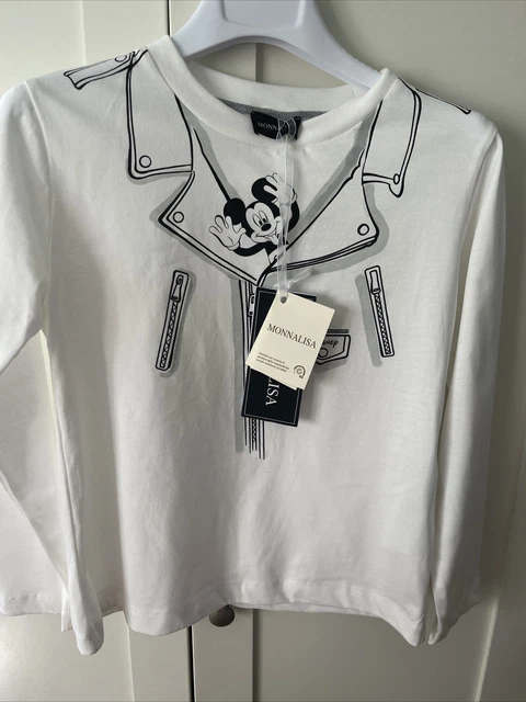 Monnalisa Boys Mickey Mouse Top Age 8