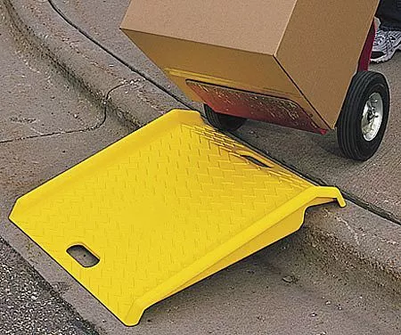 Zoro Select 1794 Curb Ramp,Polyethylene,1000 Lb.