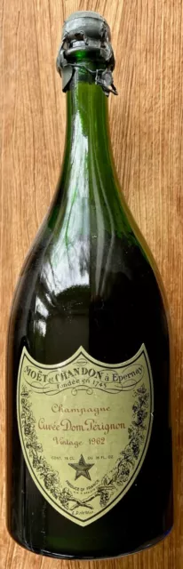 Dom Pérignon Vintage 1962 Champagnerflasche - leer - 0,75L