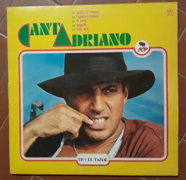 Adriano Celentano - Canta Adriano - 1980 - Record Bazar