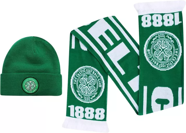 Celtic FC Scarf Ski Hat Selection Gift New Official Licensed Football Product