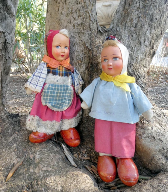 ANCIENNE POUPÉE EN tissus folklorique ? EUR 12,00 - FR