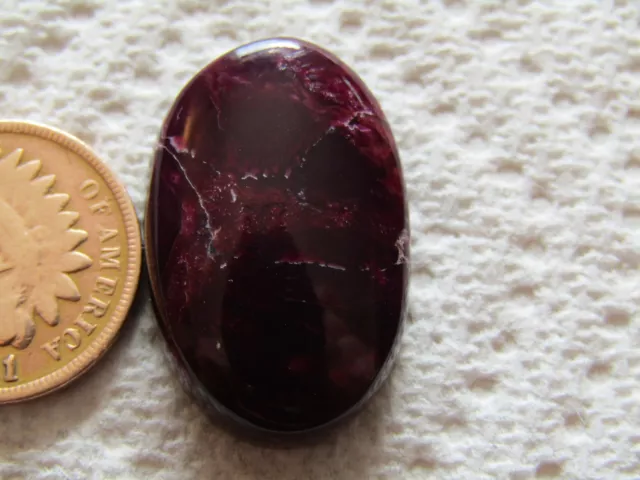 Purple Alunite Cab 20 carat rare freeform cabochon