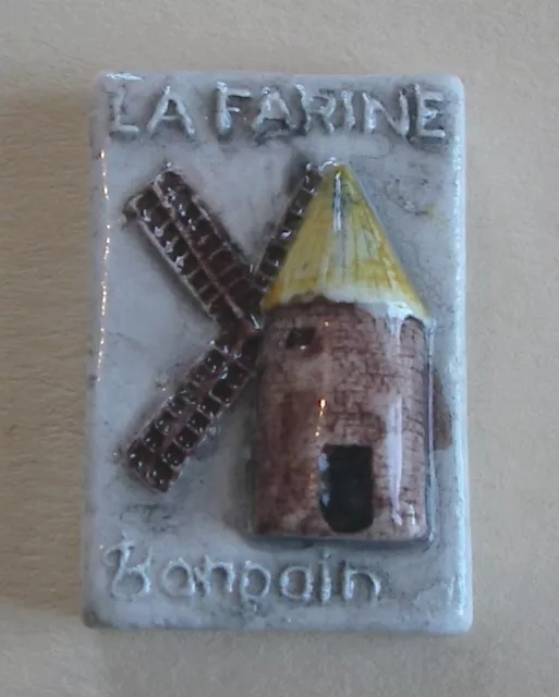 Fève perso du MH 2014 - Les Affiches Publicitaire : Moulin la Farine Bonpain