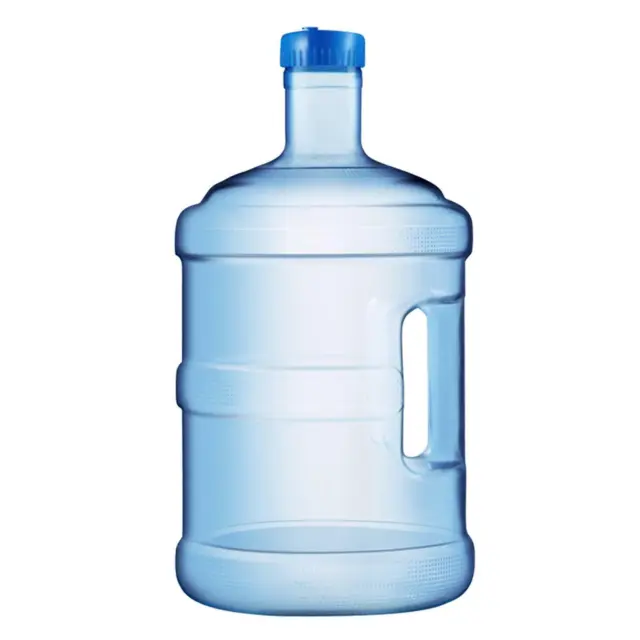 PC Wasserflasche Mineralwasserflasche Tragbarer Eimer mit Griff Wiederverwendbar