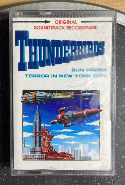 Thunderbirds - Sun Probe/Terror In New York City - Cassette Tape - 1993