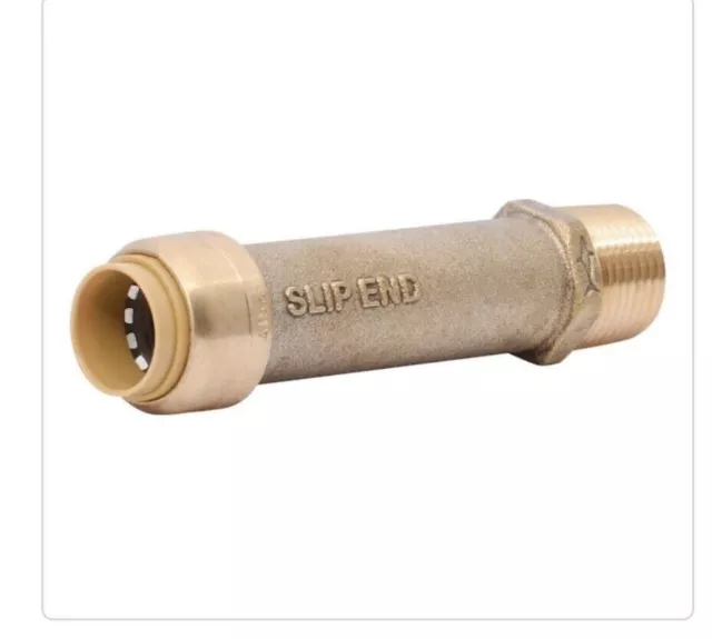 NEW! SHARK BITE 1/2 in. Push-to-Connect x MIP Brass Slip Adapter Fitting