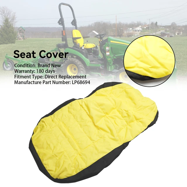 COMPACT UTILITY TRACTOR Seat Cover LP68694 Fit John Deere LP68694 1025R