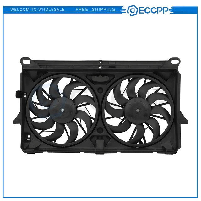 ELECTRIC RADIATOR CONDENSER Cooling Fan For 0506 GMC Yukon XL 1500 06