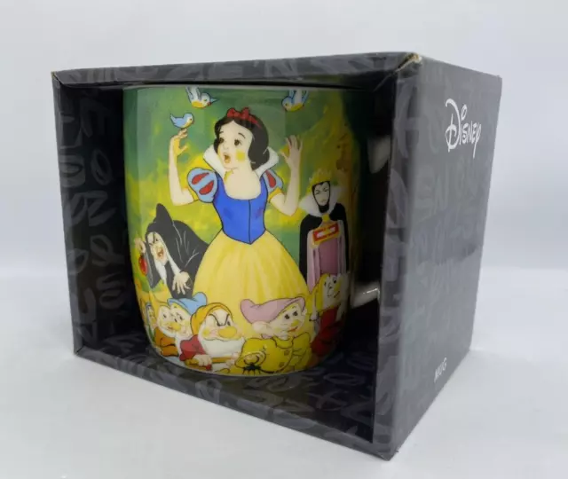 Snow White Mug Disney Classic  Seven Dwarfs Coffee Tea Ceramic Boxed Gift