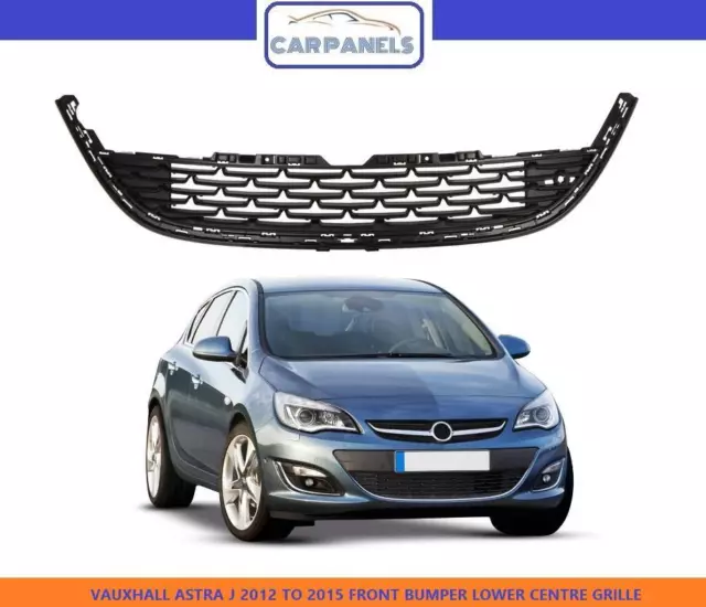 Vauxhall Astra J Front Bumper Lower Centre Grille 2012 - 2015 Face Lift 1320211