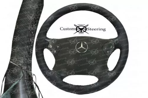 Pour 04-10 Mercedes SLK R171 Véritable Housse Volant Cuir + Marron Bracelet