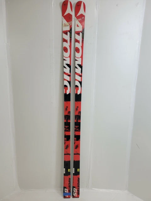 DEMO 195 cm Atomic Redster FIS Norm GS Alpine Race Skis - #008