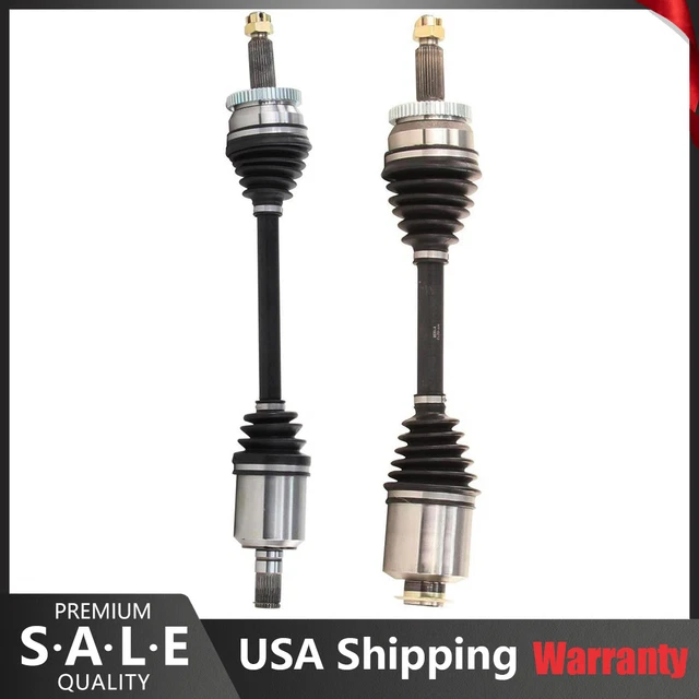 Front Left Right Pair CV Axle CV Joint Shaft For 2011-2013 Kia Sorento 2.4L 3.5L
