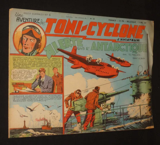 Une Aventure de Toni-Cyclone l'aviateur (n°4) : Alerte dans l'Antarctique