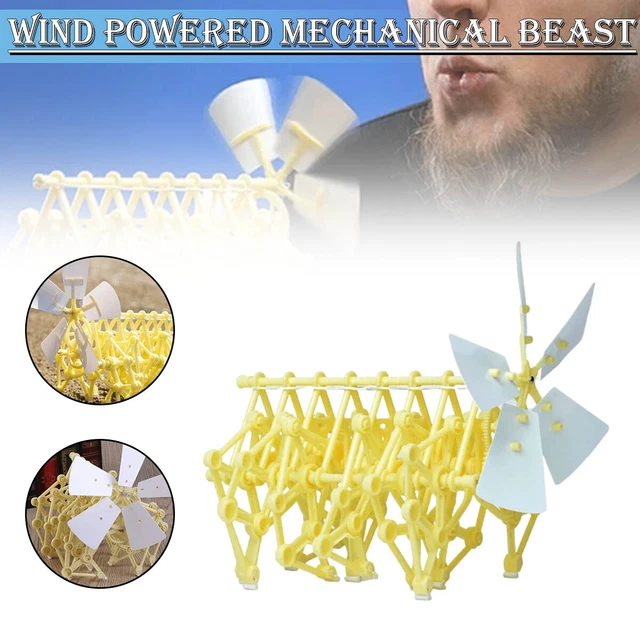 Wind Power Beast DIY Kit Educational Green Energy Environmental Learning Fun ~b 3