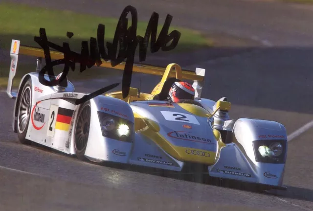 Rinaldo Capello & Laurent Aiello Audi R8  24h Le Mans 2001 Top Foto 10x15