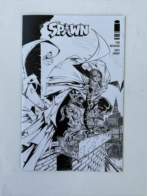 Spawn #315 (2021) 9.4 NM Image High Grade Comic Book B&W 1st Plague App