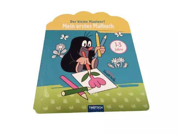 Mein erstes Ausmalbuch - Der kleine Maulwurf Malbuch Kinder malen Geschenk