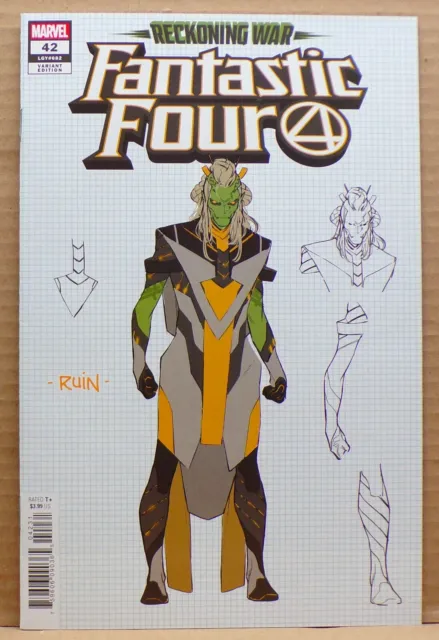 Fantastic Four #42-RB Silva - Concept Art (1:10) --2022--
