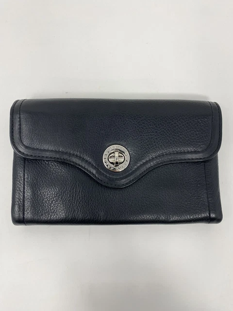 Marc By Marc Jacobs Soft Leather Black Tri Fold Wallet