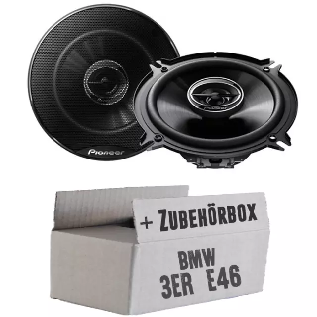 BMW 3er E46 Front - PIONEER Lautsprecher Auto Boxen KFZ Tür vorne 13cm Einbauset