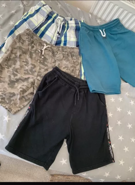 Next Boys Shorts Age 13 4 Pairs Bundle