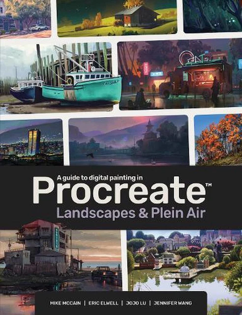 Digital Painting in Procreate: Landscapes & Plein Air by 3dtotal Publishing (Eng