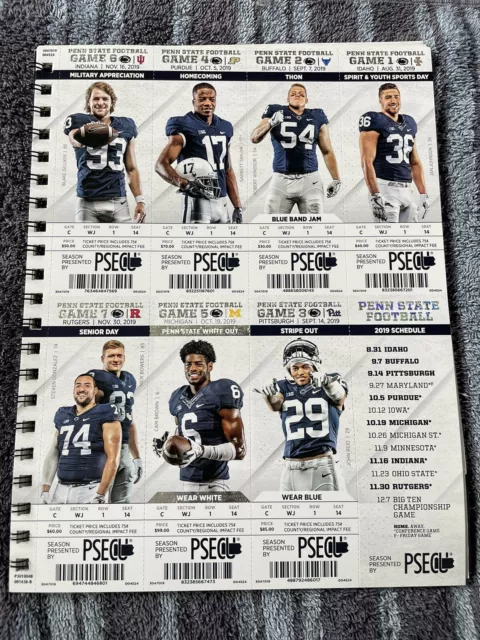 Will Levis NCAA College Debut Ticket Stub full sheet