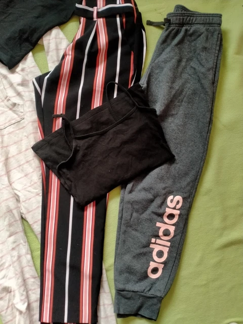 Girls age 11-12 clothes bundle Inc joggers * Adidas, M&S, River Island * VGC 3