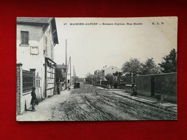 CPA 94 MAISON ALFORT - Buisson Joyeux , Rue Hoche