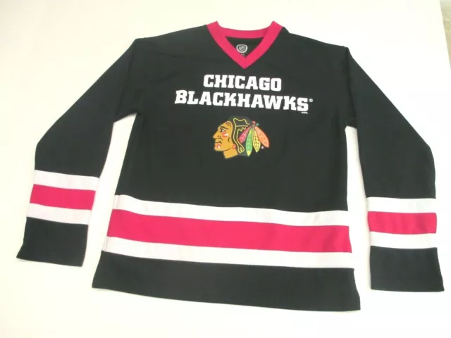 CCM 8000 NHL Goalie Hockey Jersey Youth Large Chicago Blackhawks *New*  $27.99 - PicClick