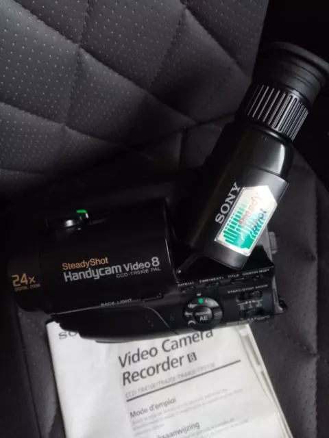 camescope Sony SteadyShot Handycam Vidéo 8