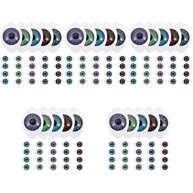 300 pcs Armband Ohrringe Perlen Ohrring DIY Augapfel Charme