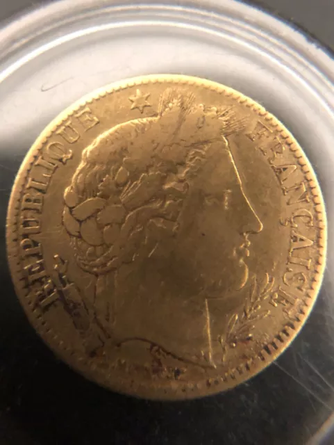 1851 A Gold 10 Francs