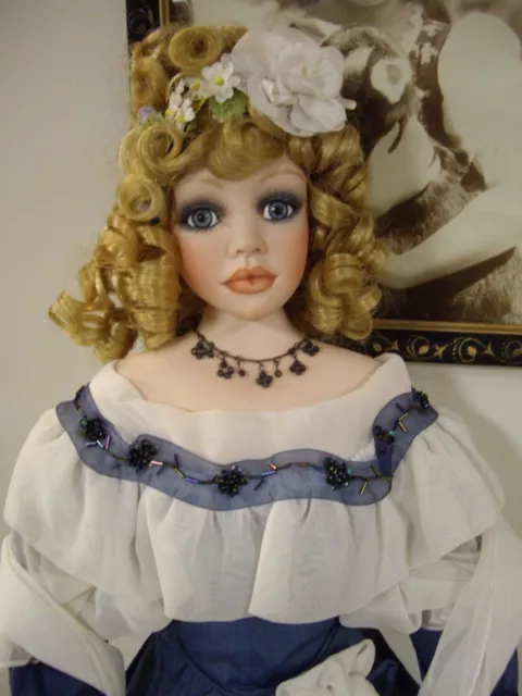 Paradise Galleries-Treasury Collection "Lucy", Porcelain Doll By Pat Dezinski 2