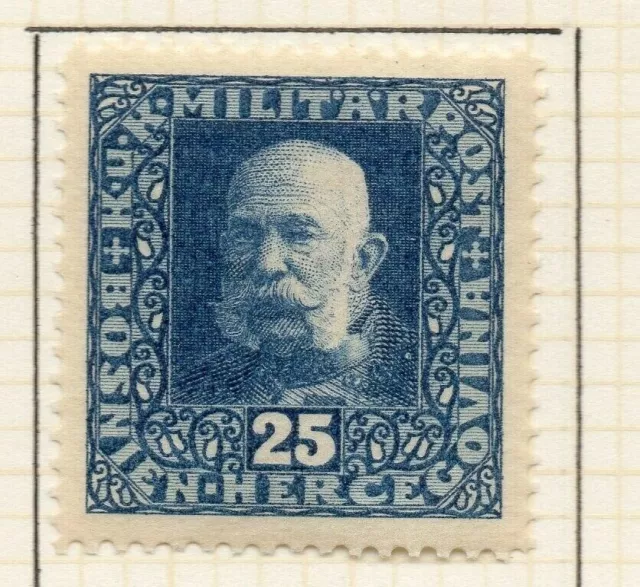 Bosnia and Herzegovina Early 1900s Early Issue Fine Mint Hinged 25h. NW-169970