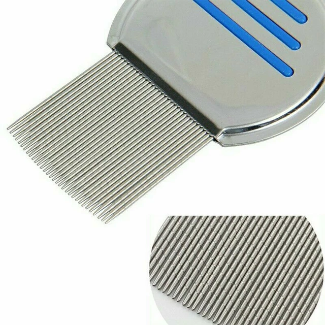 Nitty Gritty Lice Nit Comb Head Lice Treatment Stainless Steel Teeth& Metal Comb 9