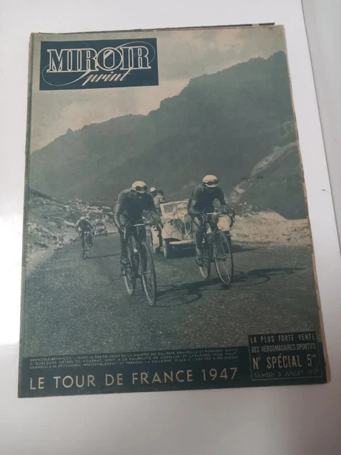 MIROIR SPRINT - N°SPECIAL - 18 juillet 1952 - LE MIROIR DU TOUR - Le