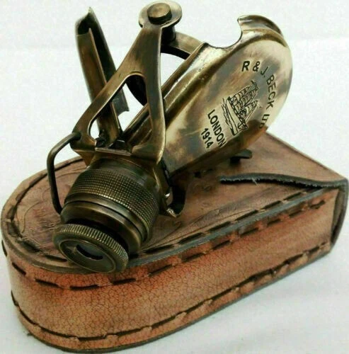 Vintage Brass Monocular Binocular Telescope Nautical Spyglass Scope