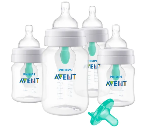 Philips Avent Anti-colic Baby Bottle with AirFree Vent Newborn Gift US