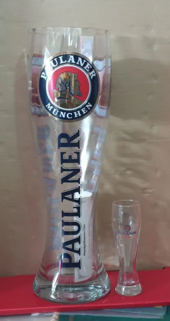Bicchiere Birra Paulaner 3 Litri