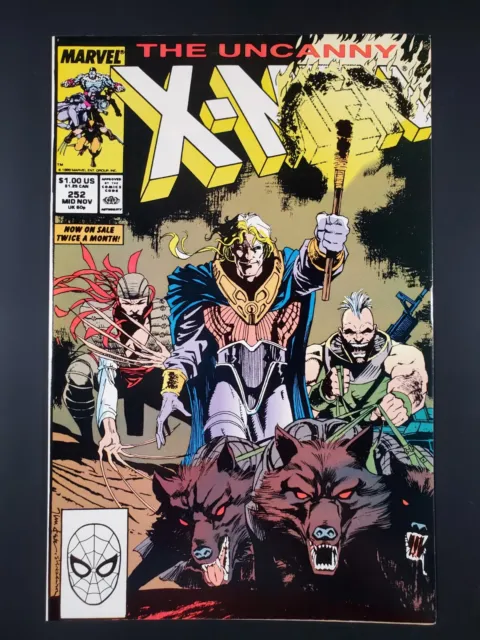 The Uncanny X-men #252 Direct Edition NM Marvel Comics