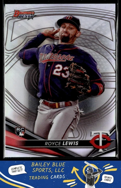 Carte à Patch Signée Royce Lewis 2022 – Minnesota Twins, édition Limitée /10, état Near Mint