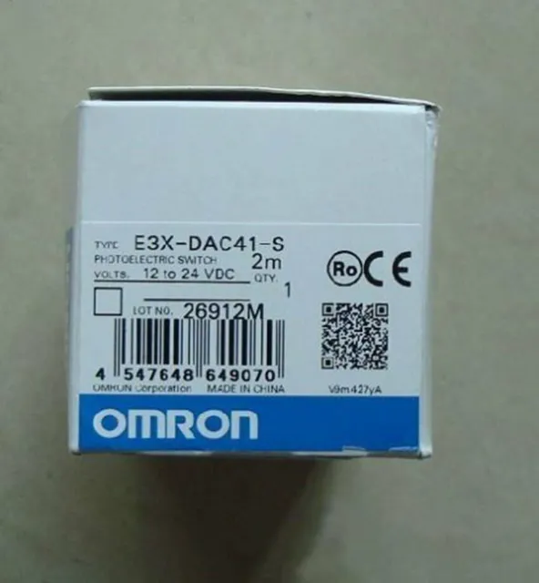 OMRON E3X-DAC41-S Optical Fiber Sensor E3XDAC41S 1PC New Expedited Shipping #