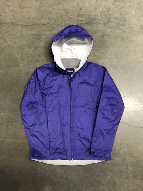 Patagonia Women's Torrentshell Full Zip Jacket H2No Size Small (STY83806) Purple